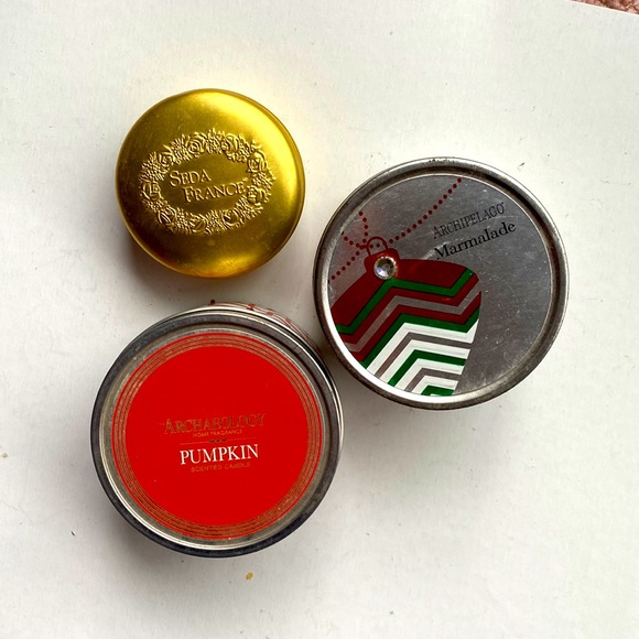 New Archipelago, Archaeology and Seda France highly scented candles in tins. - Picture 3 of 3